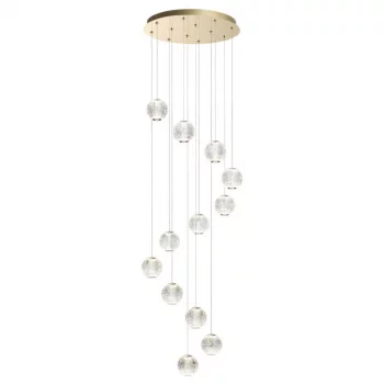 Каскадная люстра Crystal