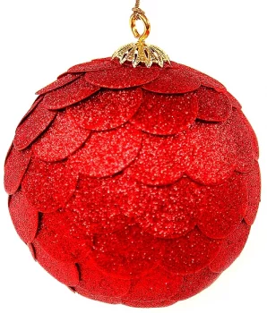 Шар новогодний декоративный Paper ball 10 CM