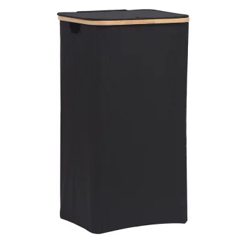 Корзина для белья neat tall, 41х35х74 см, черная