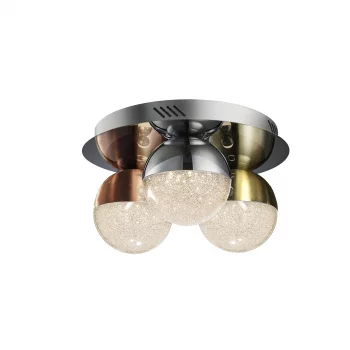 Потолочный светильник Sphere 3L Ø30 разноцветный DIM 30X15 CM
