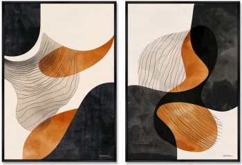 Набор из двух постеров на холсте Bullfighting 75X105 / 75X105 CM
