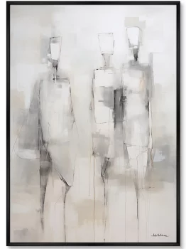 Постер на холсте Faceless souls 75X105 CM