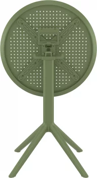 Стол пластиковый Sky 60X60X74 CM зелёный