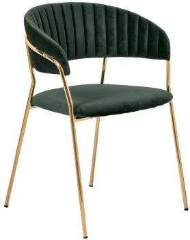 Стул Turin 56X50X78 CM зелёный