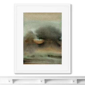 Постер в раме Storm waves 42X52 CM
