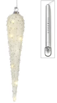 Новогодняя игрушка с подсветкой Led Jewel drop 27 CM