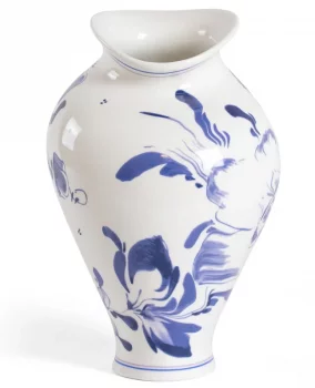 Фарфоровая ваза Floral Delft 20X20X30 CM