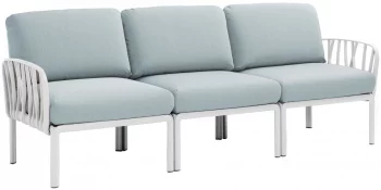 Диван садовый с подушками Komodo 216X78X88 CM