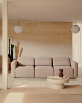 Модульный 3-местный диван Neom, бежевый 263X89X78 CM