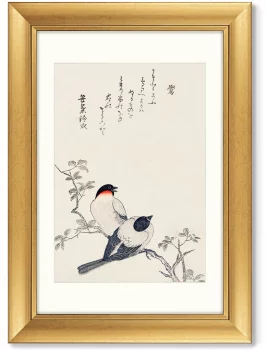 Диптих Smart owl watching 51X71 / 51X71 CM