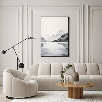 Постер на холсте Landscape collection Reflection 75X105 CM