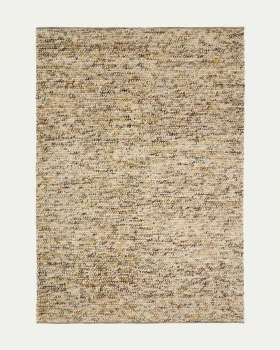 Многоцветный шерстяной ковер букле Elanis 200X300 CM