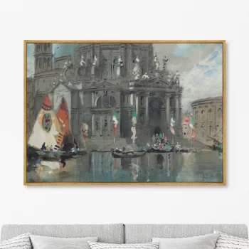 Постер на холсте Santa Maria Della Salute Venice 105X75 CM