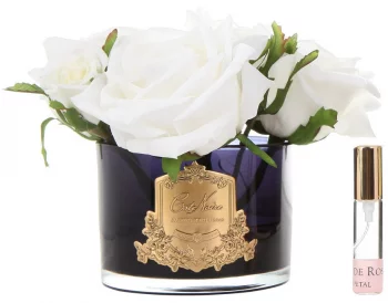 Букет из 5 роз ароматизированный Rose Ivory 17X17X17 CM
