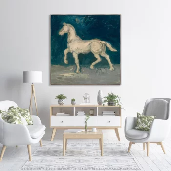 Постер Horse 105X105 CM
