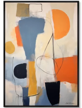 Постер на холсте Two of them 75X105 CM