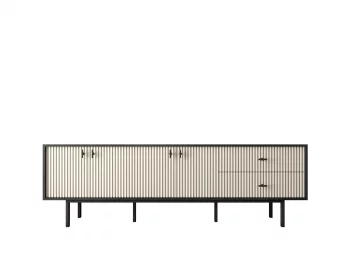 Комод с четырьмя дверками и двумя ящиками Emerson 190X45X60 CM