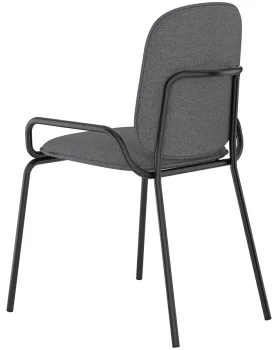 Стул Ror double frame 50X56X82 CM серый