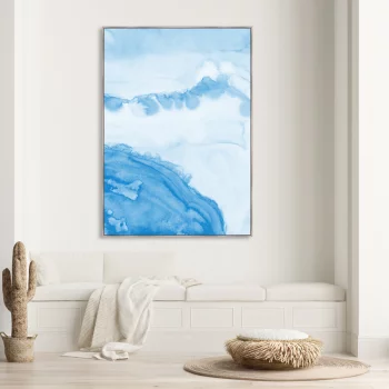 Репродукция на холсте At the edge of the waterfall 105X145 CM