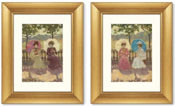 Диптих In the Park Paris 41X51 / 41X51 CM