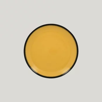 Тарелка круглая RAK Porcelain LEA Yellow 18 см (желтый цвет)