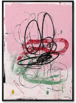 Композиция из двух репродукций картин на холсте The same Mouse 75X105 / 75X105 CM