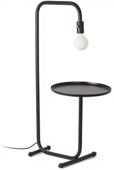 Столик с подсветкой Guest 40X56X106 CM чёрный