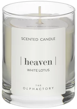 Свеча ароматическая The Olphactory Heaven White Lotus 40 часов горения