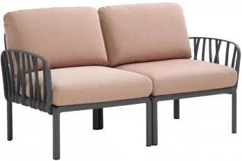 Диван садовый с подушками Komodo 144X78X88 CM