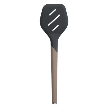 Лопатка с прорезями smartchef, 32 см, капучино-графит