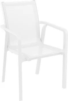 Стул садовый Pacific 57X62X90 CM белый