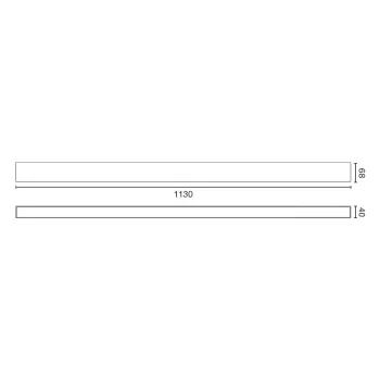 Потолочный светильник Via EVO UP&DOWN 113 CM