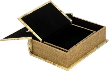Набор из двух шкатулок в виде книг Xmas Tree 27X7X33 / 25X5X25 CM
