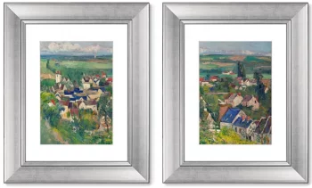 Диптих Auvers Panoramic View 41X51 / 41X51 CM