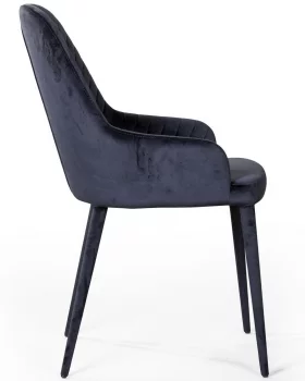 Стул Douglas 50X60X90 CM чёрный