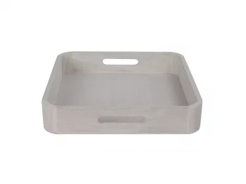 Поднос с ручками квадратный 25X25X4.5 CM