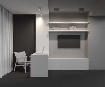 Потолочный светильник Базис поворотный 22X2.3X8.8 CM