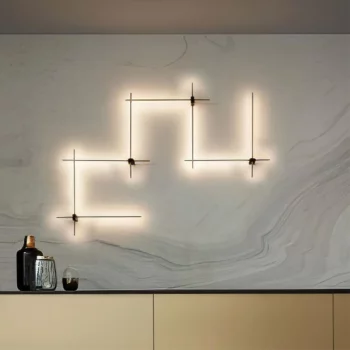 Настенное декоративное светодиодное бра Bridgeport 60X5X60 CM