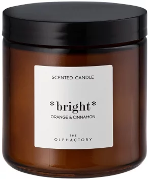 Свеча ароматическая The Olphactory Bright Orange&Cinnamon 60 часов горения