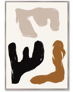 Репродукция на холсте The Flora shapes 75X105 CM