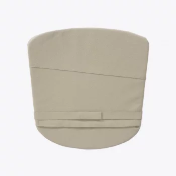 Подушка на стул Лугано из натуральной бежевой кожи 45X46.5X3 CM