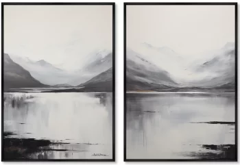 Набор из двух постеров на холсте Mountains 75X105 / 75X105 CM