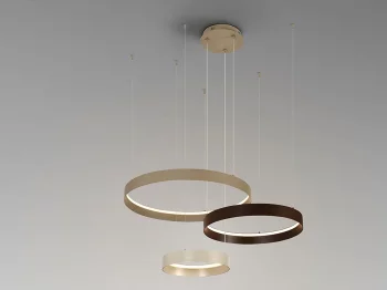 Люстра с 3 кольцами Halos 110X90X23 CM