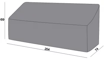 Защитный чехол на диван Канны 204X74X69 CM