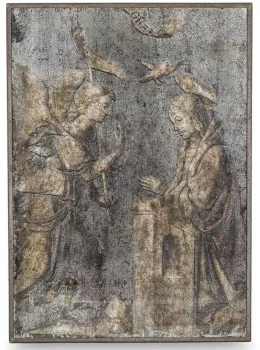 Стеклянная картина в деревянной раме Religión 104X144 CM