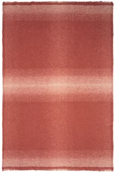 Плед из шерсти альпаки Vulcanic 130X190 CM Rusty red/nude