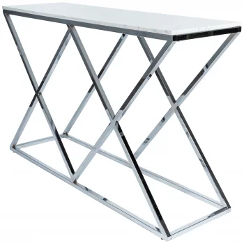 Консоль Triangles Silver 120X35X74 CM
