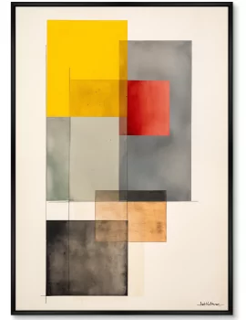 Постер на холсте Day and Night 75X105 CM