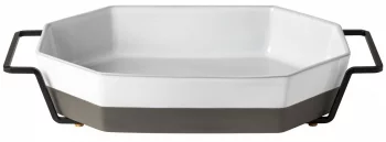 Блюдо для запекания с металлической подставкой Plano 43X15X7 CM