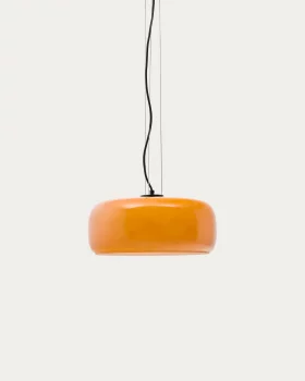Потолочный светильник из оранжевого стекла Reig 38 CM